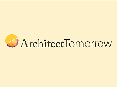 Architect Tomorrow WIP Logo Direction