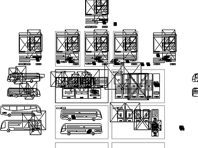 The Man adobe buses content creation ideation illustrator layout outlines process shapes signs text