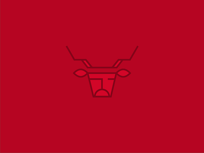 Steaks 'n Bulls america bull cow icon illustration logo mark meat midwest steak