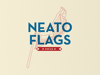 Neato Flags 2016 america election flag illustration patriotism politics usa