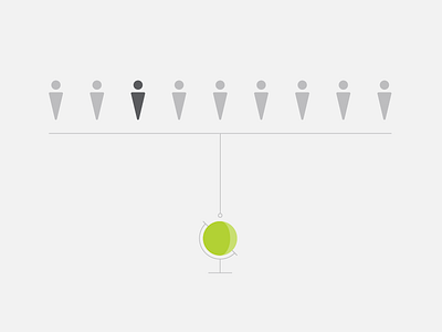 Info-Mographs data food hunger illustration infographic information motion person visualization world