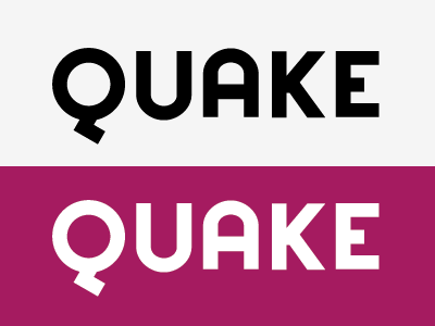 Type Development bold design geometric glyphs quake sans type type design typography vector