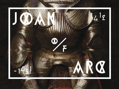 Pro Bono Print Concept 1400s ad arc armor art experimental french joan non profit poster print pro bono sans sans serif swiss type typography