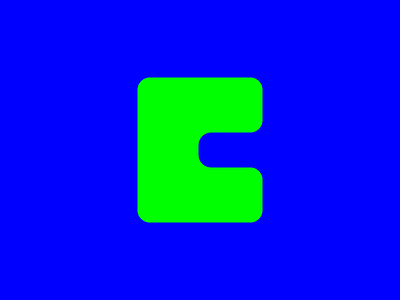 A Glyph A Day #15 a glyph a day agad c experimental glyph lowercase march project reflect green reflex blue type type design typography