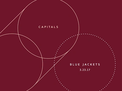 Blue Jackets Score: March 23, 2017 blue jackets columbus data data visualization hockey infographics minimal nhl score sports