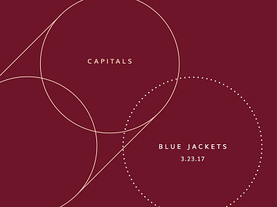 Blue Jackets Score: March 23, 2017 blue jackets columbus data data visualization hockey infographics minimal nhl score sports