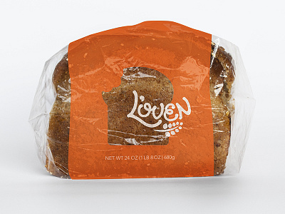 Share the L'oven Rebrand bread logo love packaging