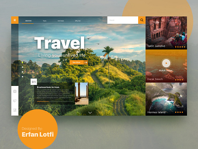 Travel1010 travel web design