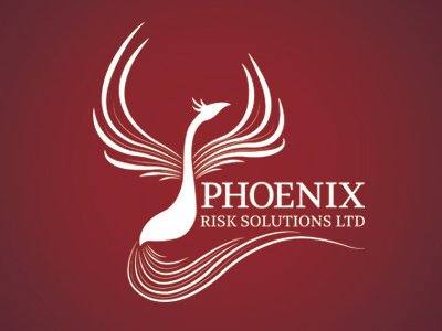 Phoenix Risk Solutions - another concept bird brand branding company logo phoenix red risk solutions