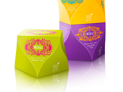 BOLU tea packaging