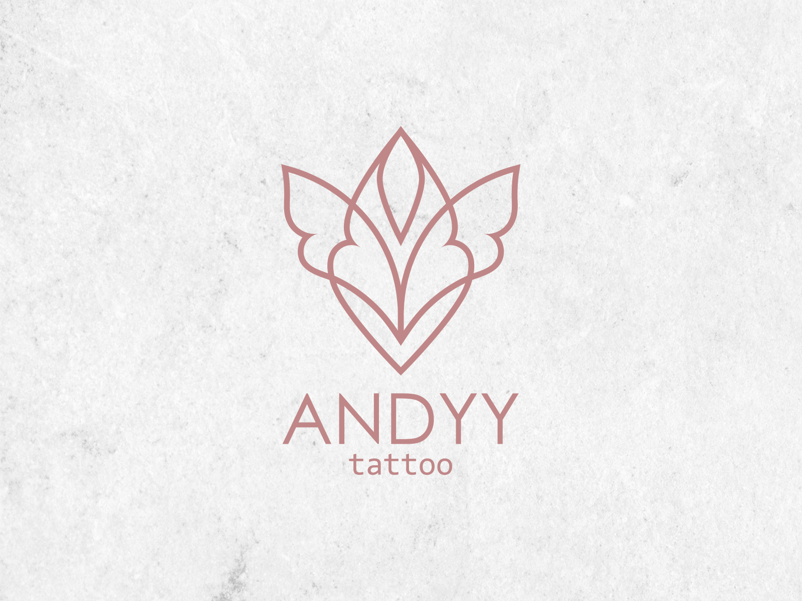 Logo for tattoo artist by Ann Dyachuk on Dribbble