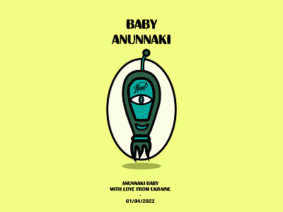 BABY ANUNNAKI 2d 3d adobe illustrator art cartoon design graphic design illustrates illustration logo vector