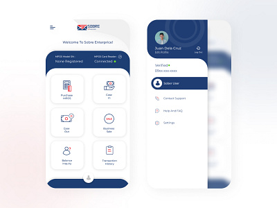 Enterprice App Ui Design branding graphic design ui