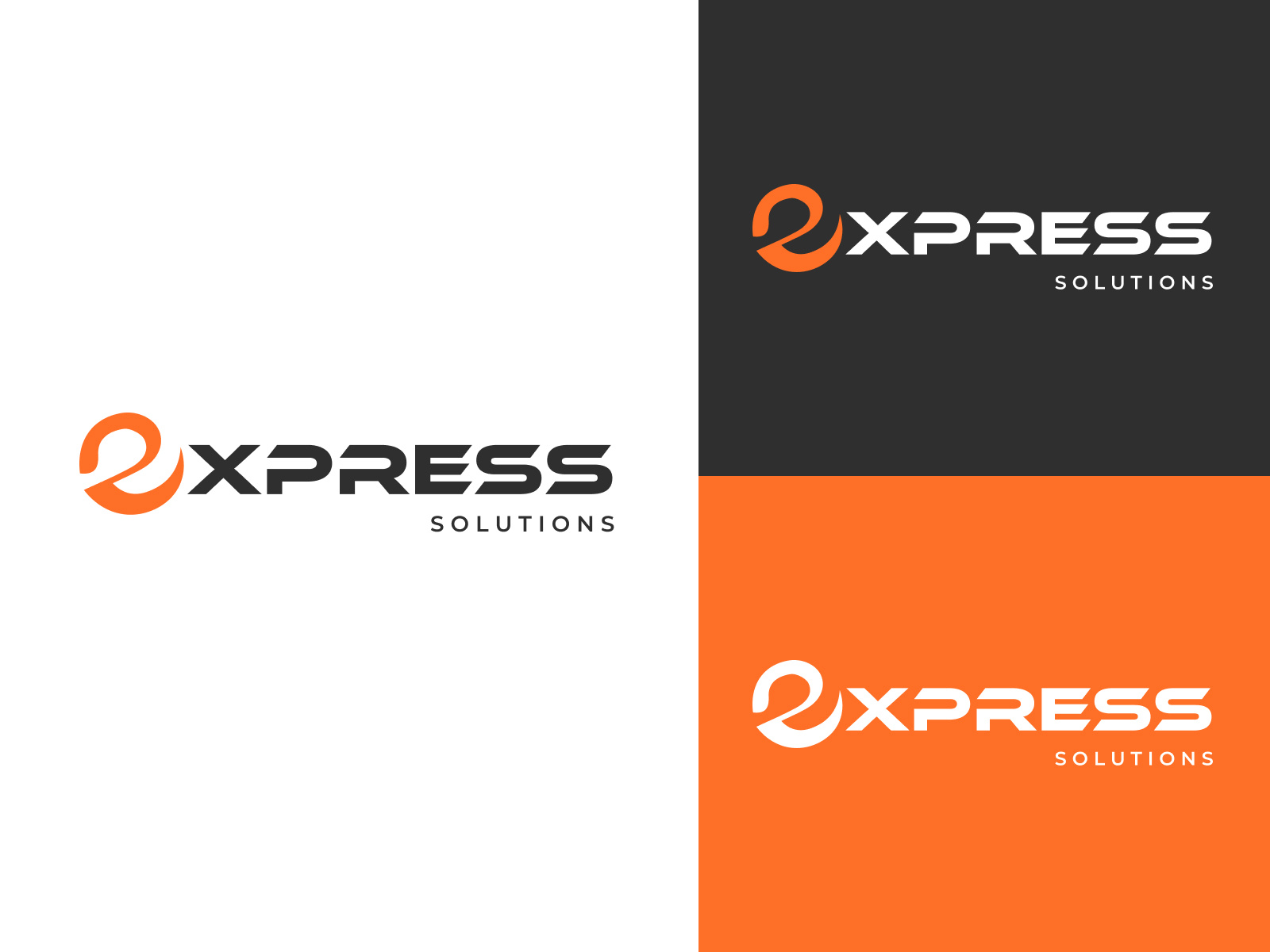 Express Solutions Logo Design by Zaid Shaikh on Dribbble