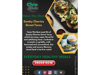 Taste This Smoky Chorizo Street Tacos Best meal Kits - Chip And chipandkale healthymeals listofglutenfreemeals meal kits pittsburghfooddeliveryservices veggie meal kits