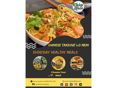 Order Tasty Chinese Takeout Lo Mein Kale Meal | Chip And Kale