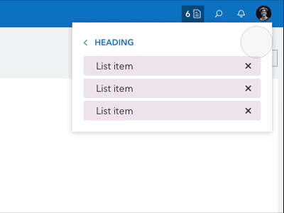 Object Switcher animation cascading menu design menu menu design ui ux uxdesign