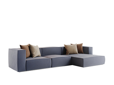 Meester Modular sofa with chaise longue