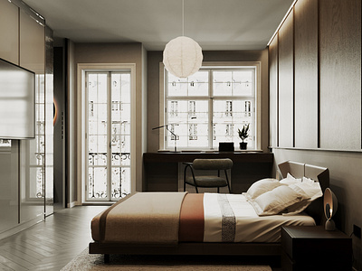 Paris m148, Master Bedroom 3d 3d design 3d interior 3d interior design 3d interior visualization 3d visualizaition 3d visualization 3ds max design graphic design interior design interior visualization rendering vray