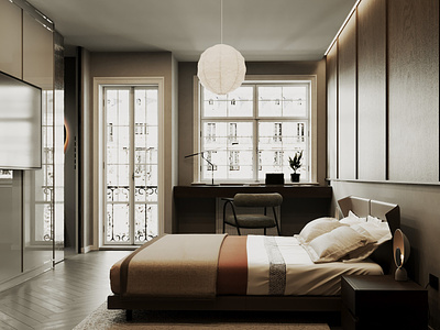 Paris m148, Master Bedroom