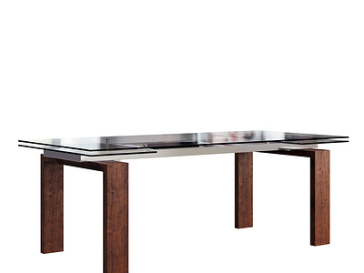 Tottenham expandable dining table by MAISON CORBEIL
