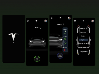 the tesla app concept