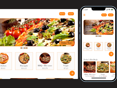 pizza odering app