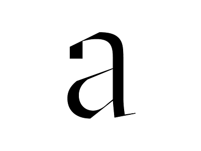 a: GT Sectra Display Hairline font glyph letter serif type typeface