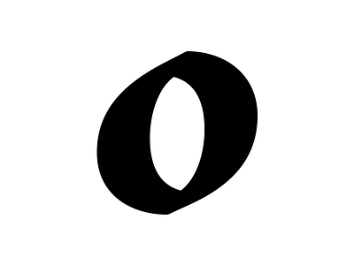 o: GT Sectra Black Italic font glyph letter serif type typeface