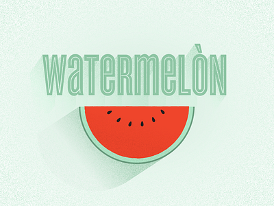 Watermelòn cyclone grain illustration illustrator seeds watamelon watermelon