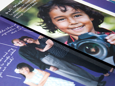 ‘Ōlelo Outreach Brochure arsenale white brochure camera gatefold hawaii kids olelo outreach print Ōlelo