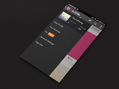 Dribbble For Android_2 android app
