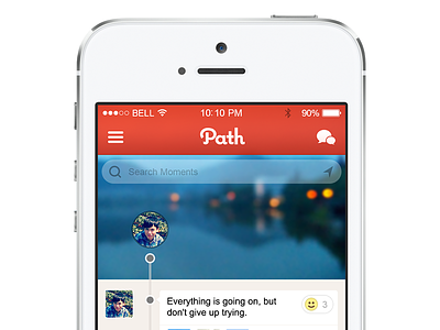 Path for iOS7 app ios