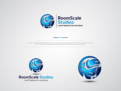 3D Visual Company Logo 3d business clean colorful visual