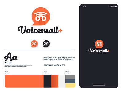 Voicemail App Icon app icon business colorful professional tech