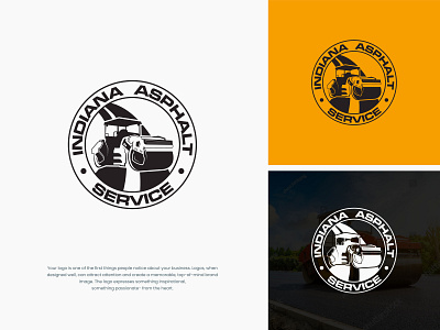 Asphalt Logo business professional road