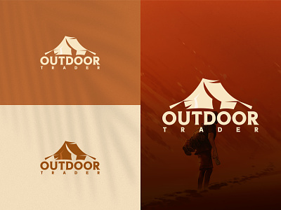 OutDoor Logo camp luxury mountain tent