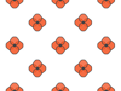 I must have poppies always, always flowers icon design pattern pattern design poppies spot of color