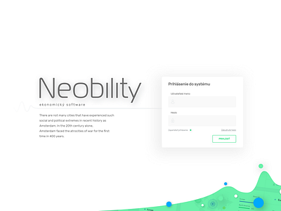 Neobility - economical software dashboard interface software ui