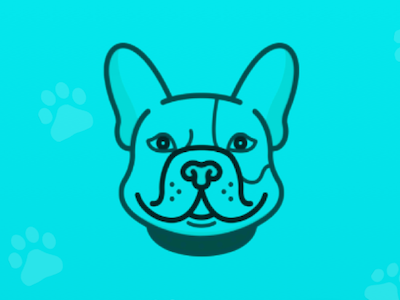 app for buldo" doggie e-shop app design ui