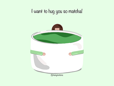 I want to hug you so matcha!