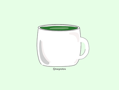 Life Happens, Matcha Helps branding cup design drink graphic design green illustration latte logo matcha mug tea