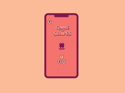 Game of Shapes app colors design game game art game design game designer gameboy illustration mobile mobile app mobile game vector videogame