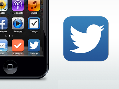 Twitter Icon Replacement (PSD) app follow free freebie icon icons ios link psd replacement twitter