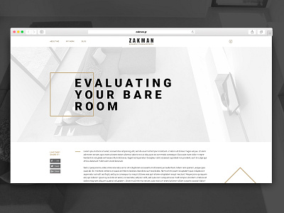 Article Page article design header light minimal text ui ux whitespace