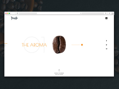 Minimalism (Concept) coffee design flow minimalism ui ux whitespace