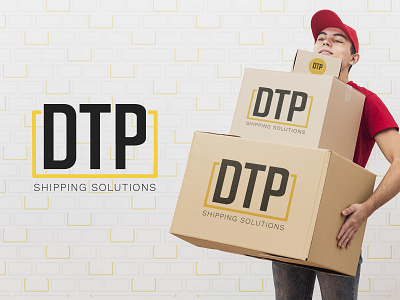 DTP Shipping Solutions - v.1 branding design logo typography vector