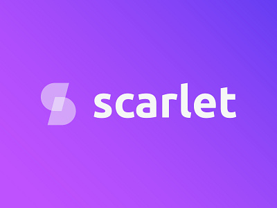 Scarlet - Visual effects studio branding design flat logo logocore minimal scarlet typography vector