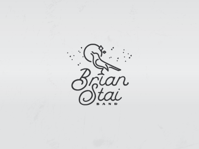 Brian Stai band bird logo music