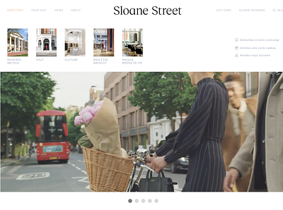 Sloane Street, accessoires de mode